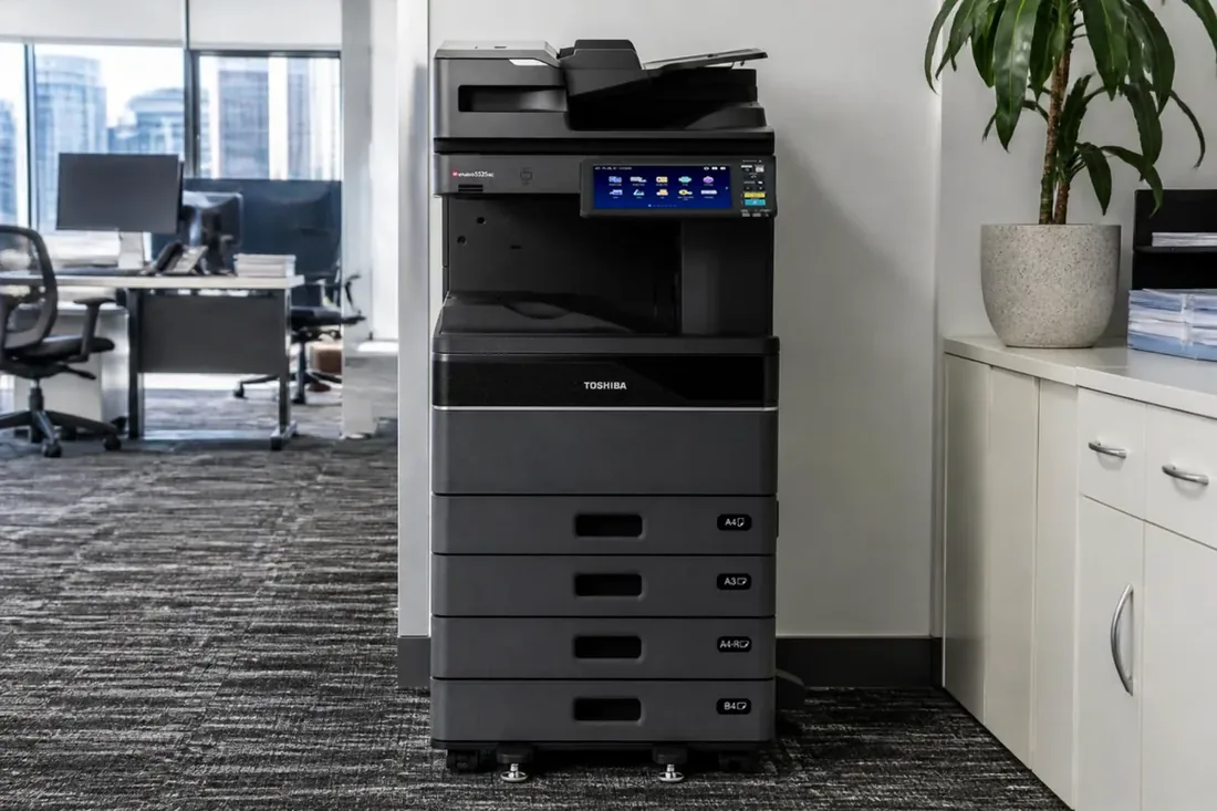 A Toshiba e-STUDIO office copier